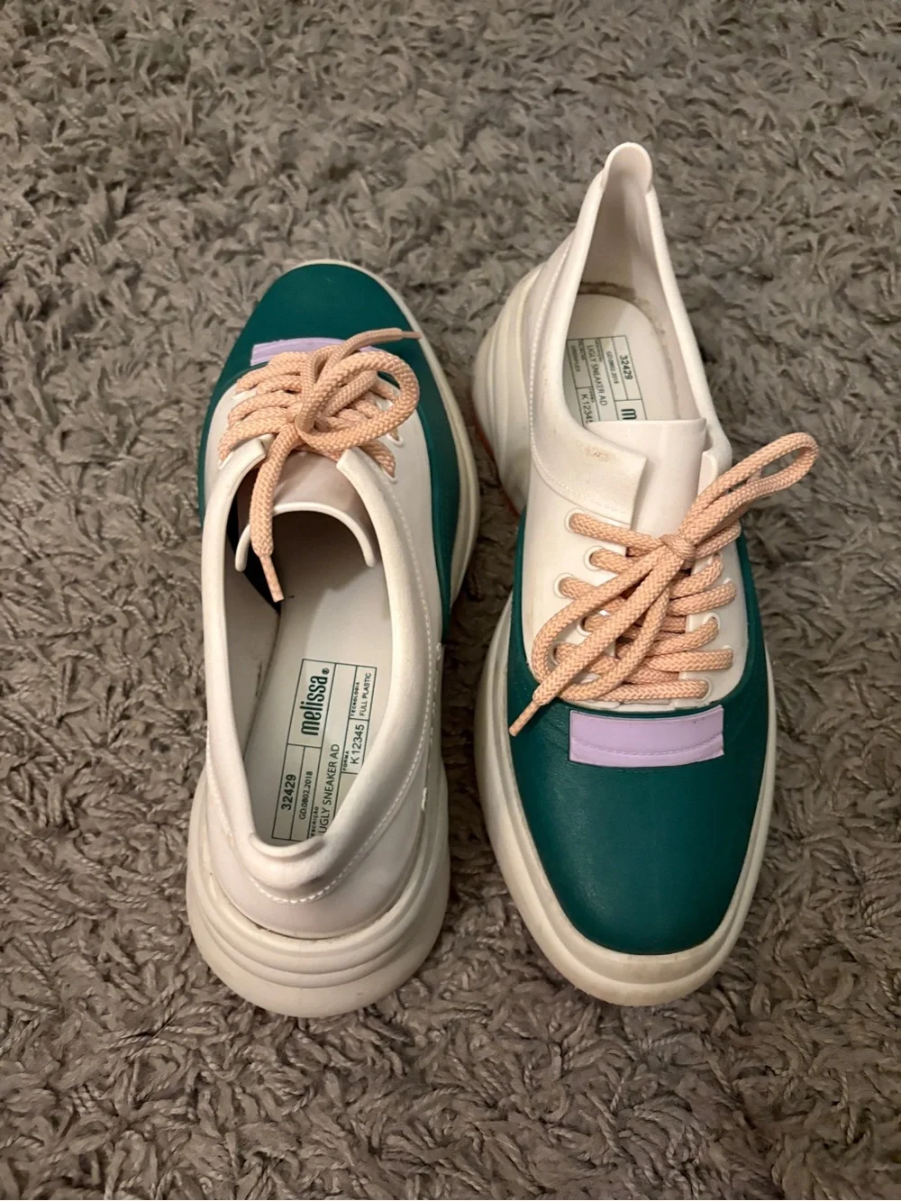 Melissa “ugly sneakers”